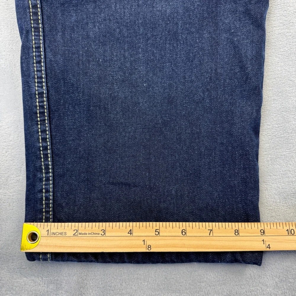 Liberty Blues Dark Wash Denim Jeans Elastic Waist Tall Size 46 x 40‎